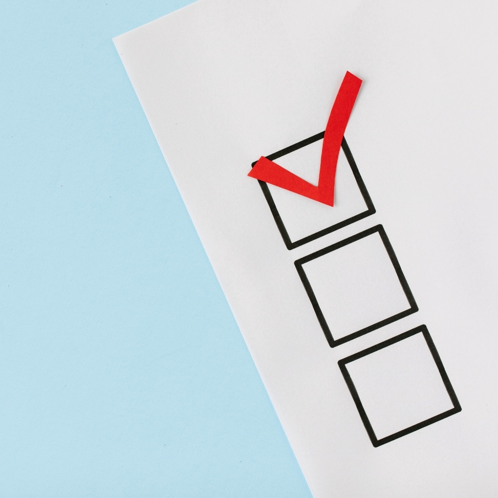 Ein Bild von einem Stimmzettel für die Repräsentativität in Umfragen